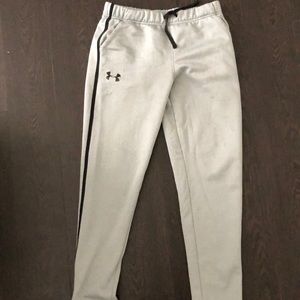 under armor gray sweatpants